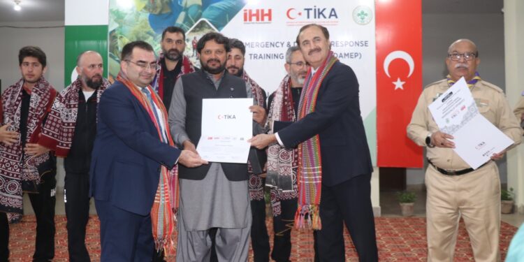 TIKA’S DISASTER RESPONSE TRAININGS IN PAKISTAN CONTINUE