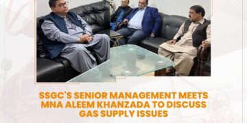 SSGC’s Senior Management meets MN Aleem Khanzada to discuss gas supply issues