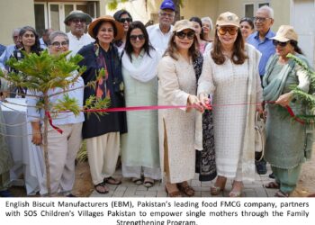 EBM Partners with SOS Children’s Village Pakistan to Launch Family Strengthening Program