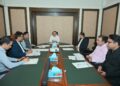 A high-level meeting of the Transport and Mass Transit Department,