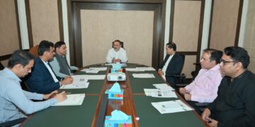 A high-level meeting of the Transport and Mass Transit Department,