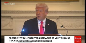 Dr. Gholam Mujtaba Welcomes President Trump’s statement on Iftar.