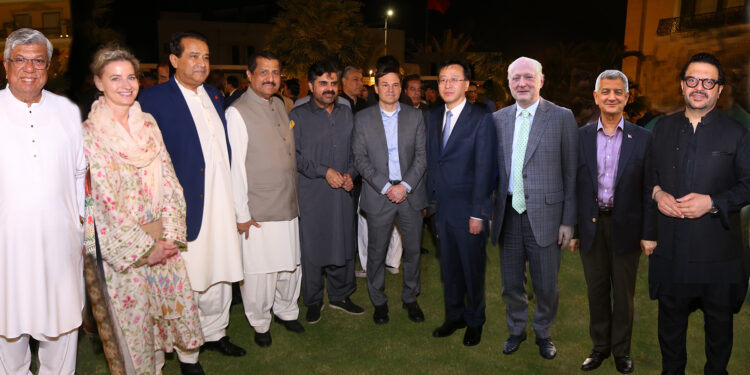 Dr. Mirza Ikhtiar Baig Member National Assembly & Ishtiaq Baig Hon. Consul General of Morocco hosted a iftar dinner at their residence