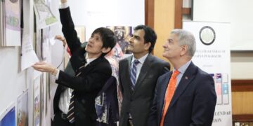 The “Japanese Calendar Exhibition 2025” was inaugurated at the Avari Towers by the Consulate-General of Japan in Karachi.