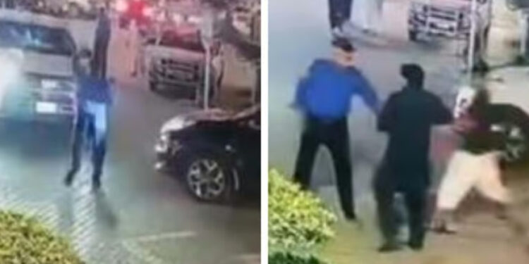 Elderly Security Guard Assaulted by Vigo Riders in Lahore’s DHA 6