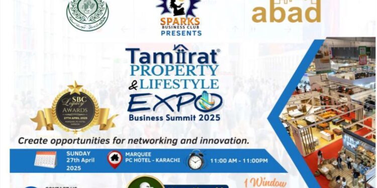Sparks Business Club Ignites Karachi with Tamiirat Property & Lifestyle EXPO & SBC Business Summit 2025!