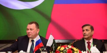 Andrey Viktorovich Federov, Counsel General, Russia at Karachi visited NIPA Karachi