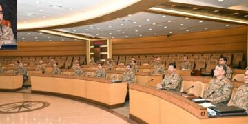 Chief of Army Staff (COAS), General Syed Asim Munir, NI (M), chaired the 268th Corps Commanders’ Conference (CCC) at the General Headquarters (GHQ).