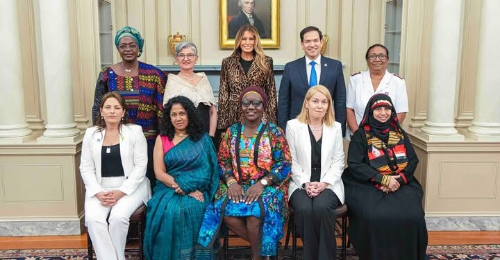 Secretary of State Marco Rubio and First Lady Melania Trump honoured the 2025