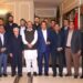 Ishtiaq Baig President Business Forum PML-N hosted dinner in honor of Rana Mashhood Khan