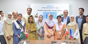 Hamdard Foundation Pakistan (HFP) and Hamdard Public School (HPS) organized an online International Children Health Conference