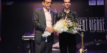 French artist Clément Visage’s Hypnotic Electro Pop Musical Concert enthralled the Audience at Arts Council of Pakistan, Karachi.