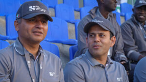 Colonel Kamran Ali (Left)- Colonel Umar Farooq (Right