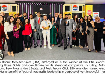 EBM shines at Effie Awards 2025 with multiple Gold wins and Top Three Marketer recognition