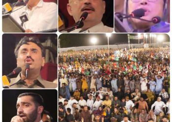 President of the People’s Party Ladies Wing, Ms. Faryal Talpur, while addressing a gathering at Rawal House