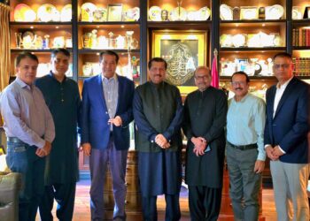 PPP member of the National Assembly Mirza Ikhtiar Baig hosted a reception in honor of Siraj Narsi,