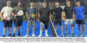Messe Frankfurt Pakistan Hosts Inaugural Padel Networking Evening at Emaar