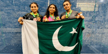 Pakistan Shines at Australian Junior Open with Four Gold Medals in Squash