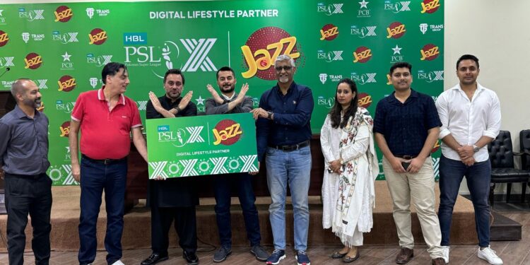 Jazz Partners with PCB as Digital Lifestyle Partner for HBL PSL Season 10