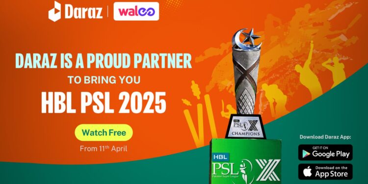 Daraz Pakistan teams up with Walee to stream HBL PSL X, bridging cricket and e-commerce