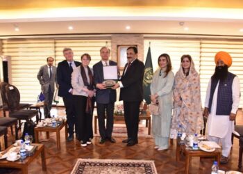 Deputy Chairman Senate Reaffirms Commitment to Strengthening Pakistan-EU Ties during Meeting with European Parliamentary Delegation.