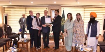 Deputy Chairman Senate Reaffirms Commitment to Strengthening Pakistan-EU Ties during Meeting with European Parliamentary Delegation.