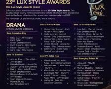 Nominees announced for the 23rd LUX Style Awards