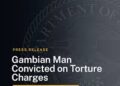 Gambian Man Convicted on Torture Charges