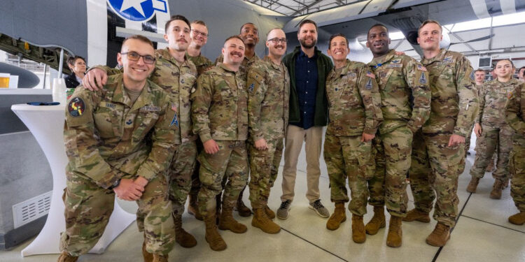 Vice President JD Vance Toasts Troops in Germany