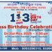 People born in May are often described as loyal, we are inviting you all for 113th Mass Birthday In orphan house on 31st May 2025.