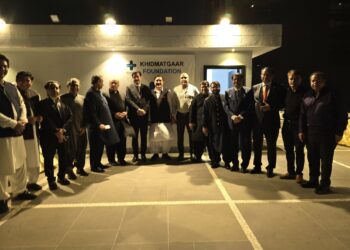 A dinner was hosted by office bearers of Khiidmatgar Foundation in honour of Governor KPK H.E Faisal Karim Kundi.