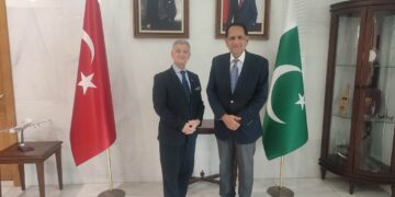 Zubair Haider Shaikh, called on His Excellency Mr. Cemal Sangu, Consul General