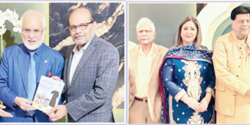 Farah Iqbal hosts dinner in honor of Mahmood Ahmed Khan