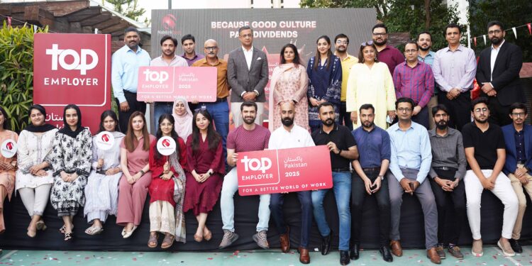 Mobilink Bank becomes the first in the banking industry to bag Top Employer in Pakistan for 2025