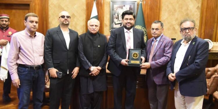 Governor Tessori, Saeed Sheikh Boost Global Ties: