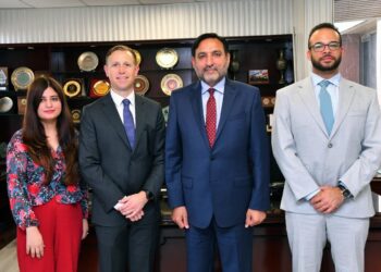 Visit of Economic Unit Chief of the USA Consulate, Karachi, to TDAP.