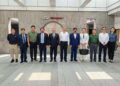 Sharjeel Inam Memon and Provincial Minister for Energy, Planning, and Development Syed Nasir Hussain Shah visited the headquarters of the Chinese automobile company Chery Holdings Group in Wuhu, China.