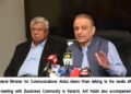 MEDIA TALK OF FED. MINISTER COMMUNICATIONS A. ALEEM KHAN 