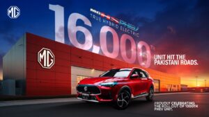 MG HS PHEV port