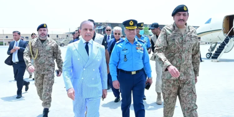 PM Shehbaz Sharif Visits Karachi for Day-Long Official Trip