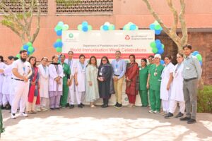 Photo - Aga Khan University Hospital Marks World Immunization Week with Community Engagement and Awareness Events