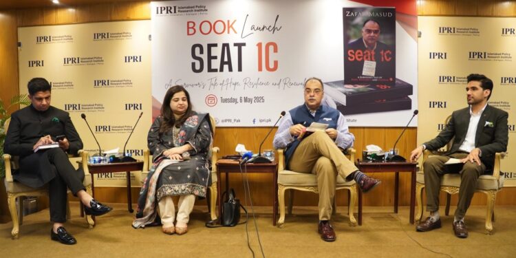 Chairman OGDCL Zafar Masud’s Book ‘Seat 1C’ Launched in Islamabad