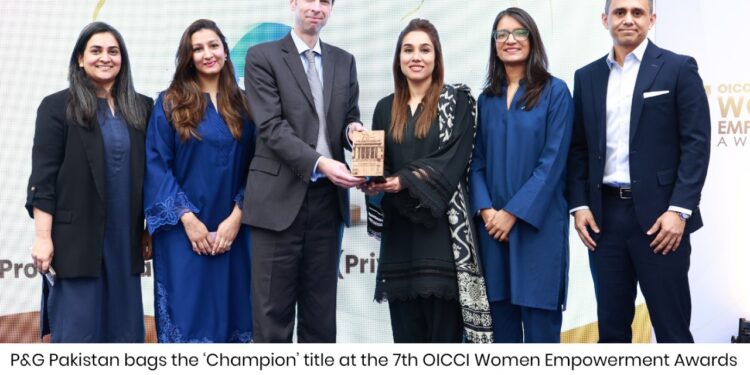 P&G Pakistan Named ‘Champion’ at OICCI’s Women Empowerment Awards and Enters Prestigious Hall of Fame