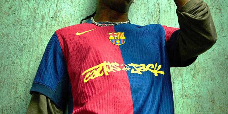 SPOTIFY AND FC BARCELONA TAP TRAVIS SCOTT FOR EL CLÁSICO TAKEOVER
