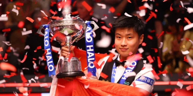 Zhao Xintong Becomes First Chinese Snooker World Champion, Makes Crucible History