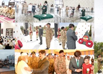 Special events held in Karachi on the occasion of Youm-e-Tashakur for the success of Operation Bunyan Al-Marsoos