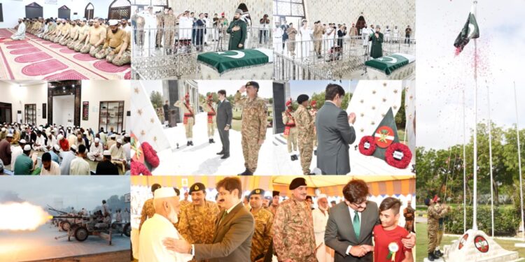 Special events held in Karachi on the occasion of Youm-e-Tashakur for the success of Operation Bunyan Al-Marsoos