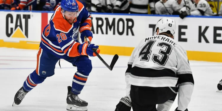 Edmonton Oilers Projected Lineup – Game 6 vs. Los Angeles Kings