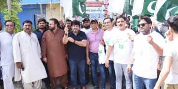 Industrialists of North Karachi hold rally in support of Field Marshal Syed Asim Munir