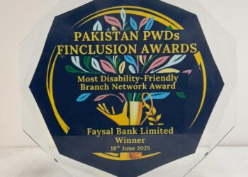 Faysal Bank Honoured for Championing Disability-Inclusive Banking in Pakistan